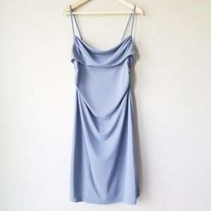 BCBGMaxazria Cowl Neck Sleeveless Dress